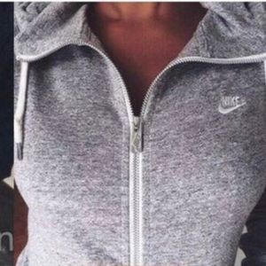 Gym Vintage Nike zip up hoodie